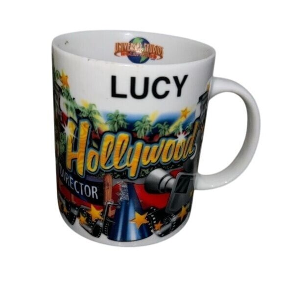 Personalized Universal Studios Hollywood Mug For "Lucy" - Picture 1 of 7